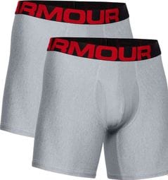 Boxer lot de 2 Under Armour Tech 15cm (lot de 2) Gris