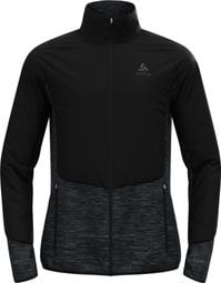 Veste Manches Longues Odlo Run Easy Warm Noir