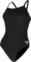 Michael Phelps Solid Mid Back Women's Competition Swimsuits