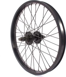 BMX Roue Arriere ARSENIC Noir 18 Pouces KHEbikes
