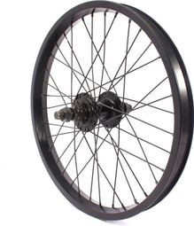 BMX Roue Arriere ARSENIC Noir 18 Pouces KHEbikes