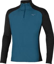 Mizuno Active Run Blue Men's 1/2 zip top