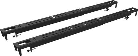 Stashed SpaceRail-Montagesatz für Regale, schwarz