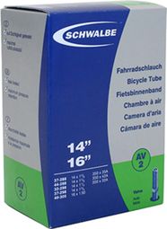 Fahrradschlauch 350 x 35a - 14 Schwalbe Standardventil Vollaluminium