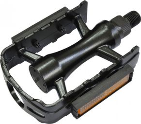 Paire De Pédales VTT Union, Résine Noire, 9/16", Modèle SP-872N, P2R, Neuves