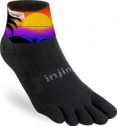 Chaussettes à orteils de running Spectrum Trail Midweight Mini-Crew unisexe