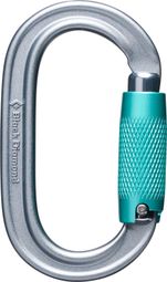 Moschettone Black Diamond Oval Triple Lock blu