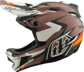 Troy Lee Designs D4 integraalhelm van polyacrylaat met Mips, kleur Roamer Clay