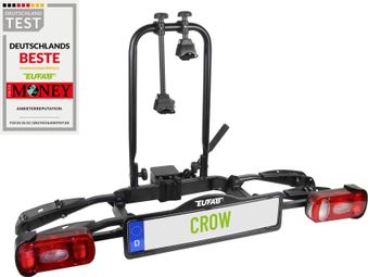 Porte-vélos 2 vélos sur attelage CROW - EUFAB