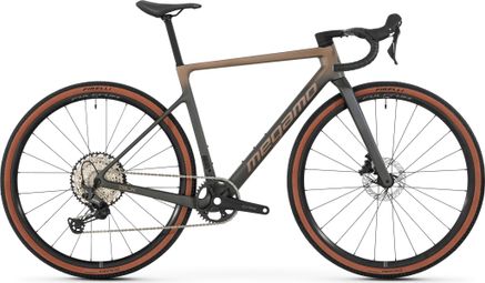 Gravel bike Megamo Silk 07 Shimano GRX 12V 700 mm Black/Brown 2026