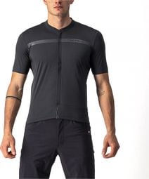 Maillot Manches Courtes Castelli Unlimited Allroad Gris