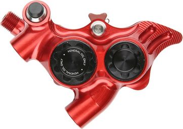 Hope RX4+ SL Flat-Mount-Bremssattel, rot, HBSPC105R