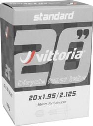 Chambre a air velo 20 x 1.90-2.125 Vittoria valve standard