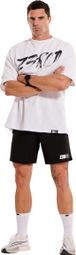 Z3rod Oversized T-shirt met korte mouwen Swim Bike Run White voor heren