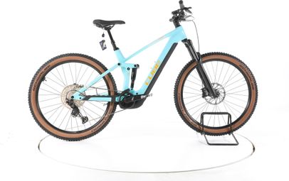 Produit reconditionné - Cube Stereo Hybrid 140 E-Bike Tout-Suspendu Carbone - Très Bon Etat