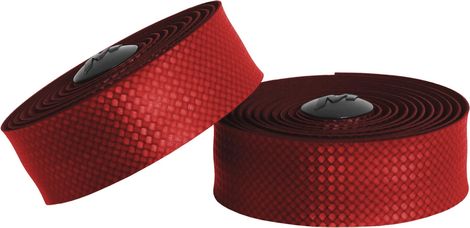 Massi Carbon Gel Elite Stuurlint Rood