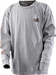 Long Sleeve T-Shirt Troy Lee Designs Child Pistonbone Grey