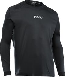 Northwave Sharp Langarm-Trikot für Herren, schwarz
