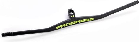 Combo cintre/potence Progress PG-234 Carbon Cockpit 2º Jaune 60mm