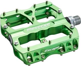 Pair of Reverse Escape Pedals Light Green