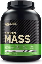 Serious Mass (2 73kg) - Optimum Nutrition - Cookies Et Cream -  Gainers