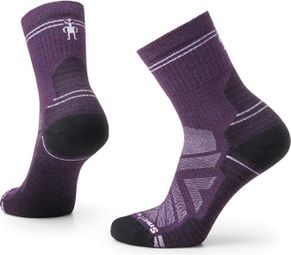 Calzini Smartwool Light Cushion Mid Crew Viola Donna