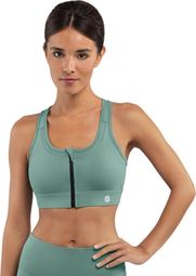 Brassière sport - Maintien élevé Fitness Femme Squat Green Vert Cendré
