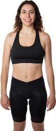 Short de Cyclisme Femme SERENA Noir