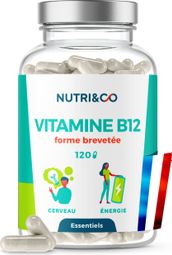 Vitamine B12 Vegan - Energie - 120 gélules
