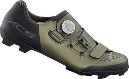 Paar Shimano XC502 MTB-Schuhe Schwarz