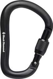 Black Diamond Rocklock Screwgate Carabiner Carabiner Black