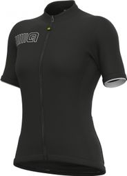 Maillot Manches Courtes Femme Alé Color Block Noir