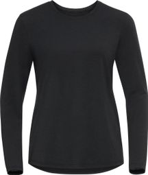 Women's Odlo Halden Long Sleeve Jersey Black