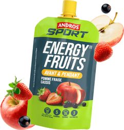 Andros Sport Energiepasta Appel/Aardbei/Cassis 114 g