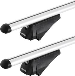 Barres de toit Menabo Tiger Alu 120 cm pour toit avec barres longitudinales