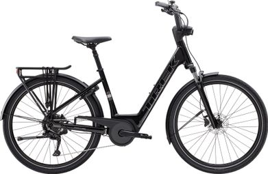 Vélo de Ville Électrique Trek Verve+ 2 Lowstep 400wh Shimano Cues 9V Noir Gen.3