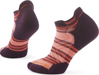 Chaussettes Running Femme Smartwool Targeted Cushion Low Ankle Orange/Violet