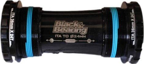 Black Bearing Bottom Bracket ITA Axle 24 or GXP