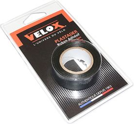 Ruban de guidon Velox plastader noir 20mm x 8m (vendu a l'unite sur carte)