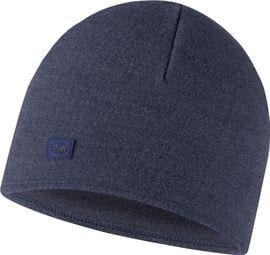 Unisex-Mütze Buff Merinowolle Marineblau
