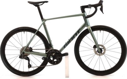 Produit reconditionné · Giant TCR Advanced 0 Di2 12V · Vert / Vélo de route | Très bon état
