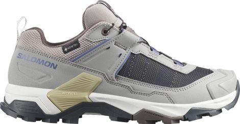 Scarpe da trekking Salomon X Ultra 5 GTX grigie da donna