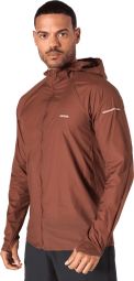 Giacca antivento Kiprun Wind Run 900 marrone da uomo