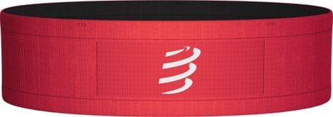 Compressport Free Belt Rood/Zwart