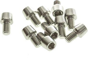 MSC M6x10mm Bouten 7075 legering - Zilver x10