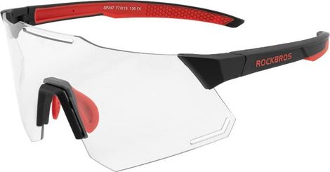 Lunettes Soleil Vélo ROCKBROS UV Transparentes