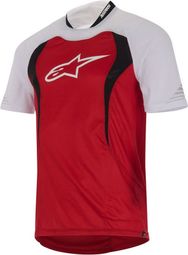 ALPINESTARS Korte Mouwen Jersey DROP Wit Rood