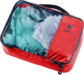 Bolsa de almacenamiento Deuter Mesh Zip Pack 3 L, color rojo