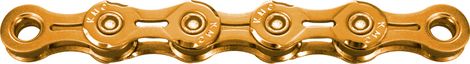 Cadena encerada KMC X11EL 11S Ti-N Gold
