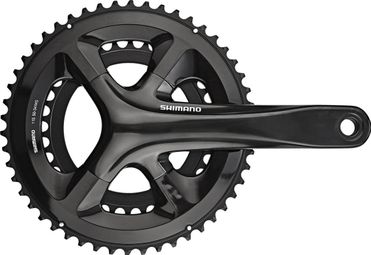 SHIMANO Pédalier 2 X 11 Vitesses Route Fc-Rs510 - 50-34 Axe Creux - Noir